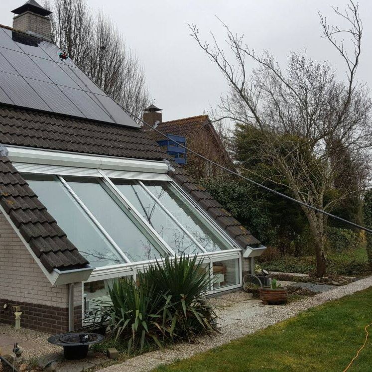 Zonnepanelen reiniging